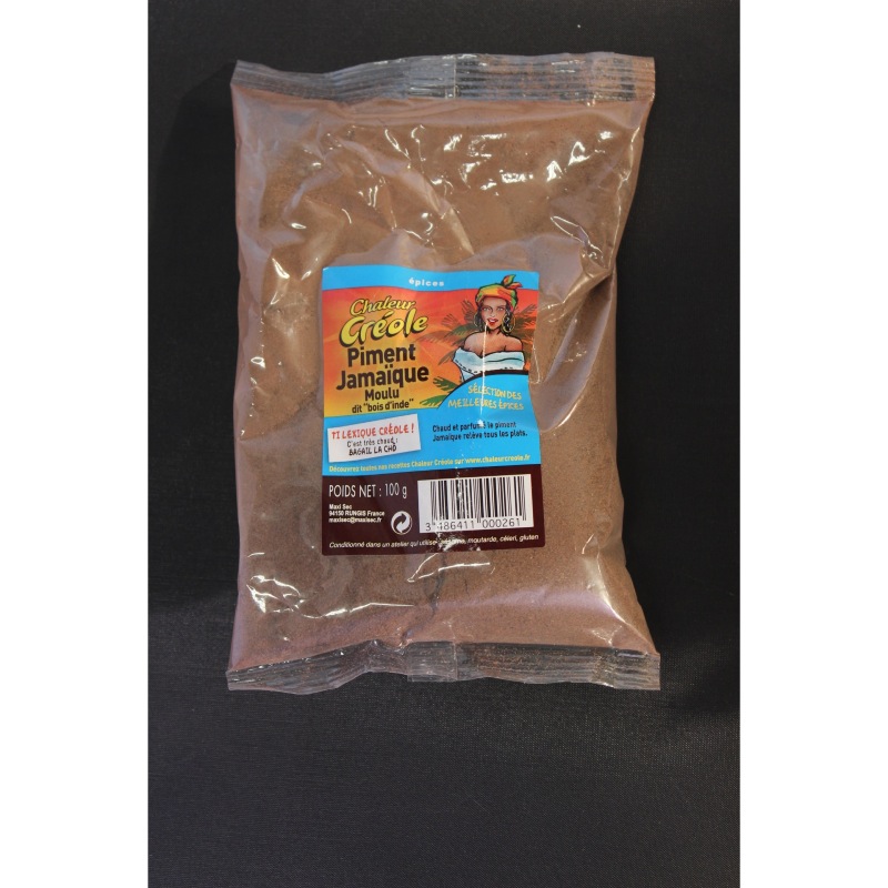 Piment jamaïque moulu bois dinde Chaleur Créole 100g ~ Bois D Inde Epice Piment jamaïque moulu bois dinde Chaleur Créole 100g ~ Bois D Inde Epice