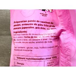 3 CORN DOGS ORIGINAL SAUCISSE HALAL 280G