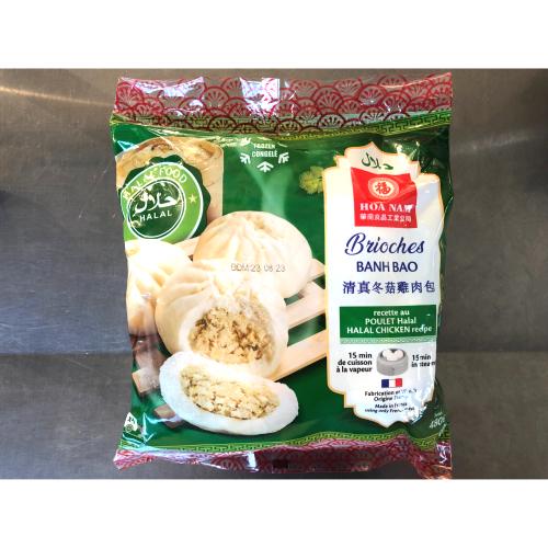 4 BRIOCHES AU POULET HALAL HOA NAM 480G