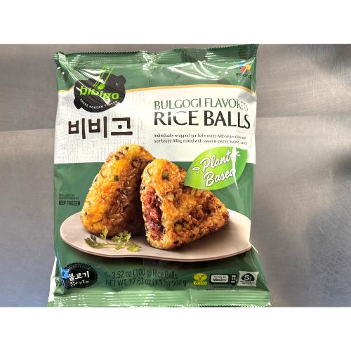 5 BOULETTES DE RIZ VEGAN SAVEUR BULGOGI 500G BIBIG