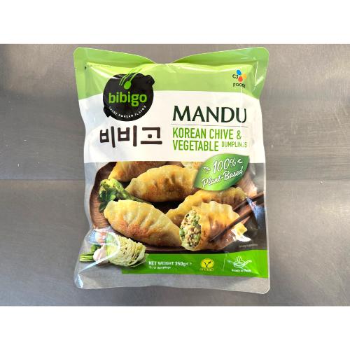 MANDU COREEN VEGAN CIBOULETTE LEGUMES BIBIGO 350GR
