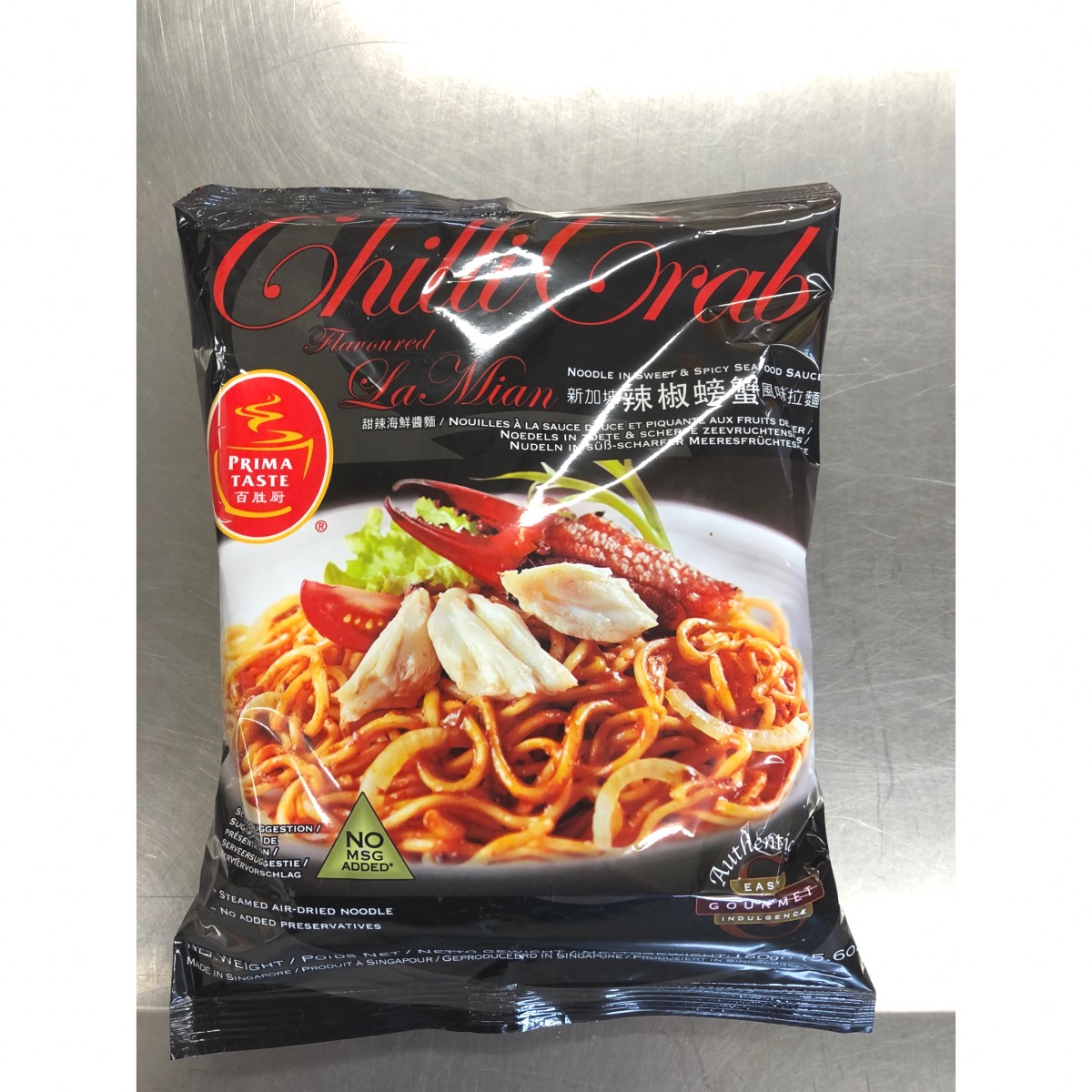 NOUILLES DE SINGAPOUR CHILI CRAB LA MIAN PRIMA TAS