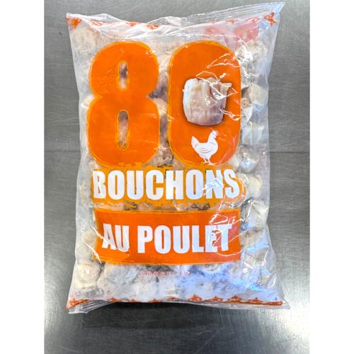 80 BOUCHONS POULET 1.52KG