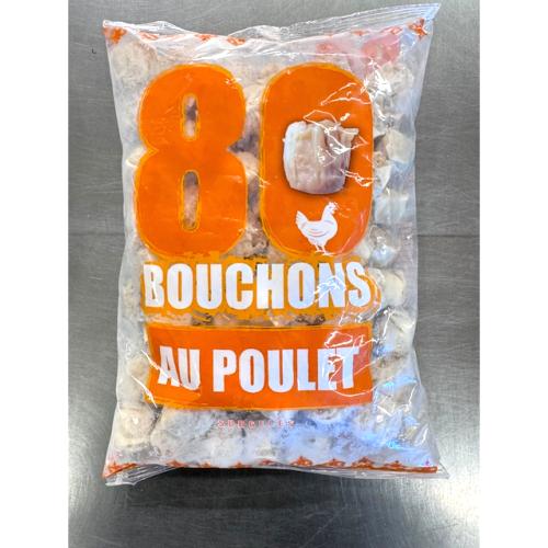 80 BOUCHONS POULET 1.52KG