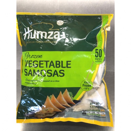 50 SAMOUSSAS AUX LÉGUMES HALAL HUMZA 1.65KG