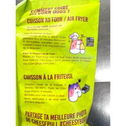 3 CORN DOGS CRISPY POTATO HOT DOG HALAL 330G