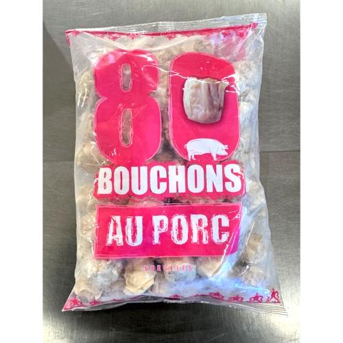 80 BOUCHONS PORC 1.52KG