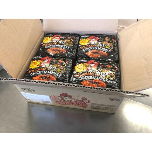 CARTON DE 20 NOUILLES VOLCANO CHICKEN PALDO 140G