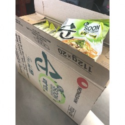 CARTON DE 20 NOUILLES SOON VEGGIE RAMEN 112G