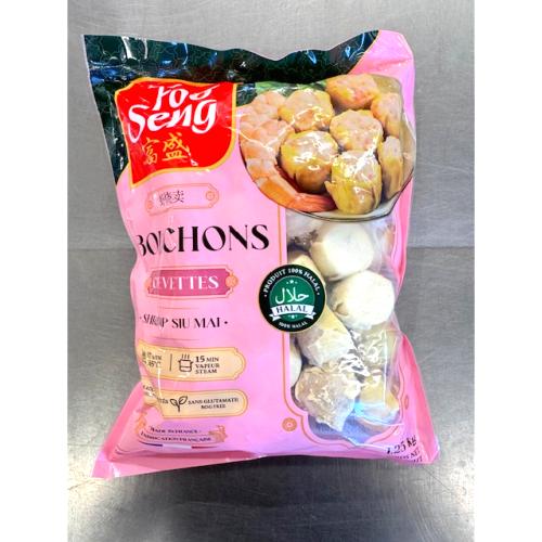 50 BOUCHONS AUX CREVETTES HALAL FOO SENG 1.25KG