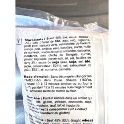 50 SAMOUSSAS AU BOEUF FOO SENG 1.45KG