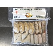 ASSORTIMENT DE NEMS, SAMOUSSAS ET CHAUSSONS 520G