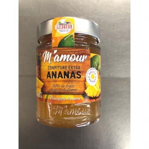 CONFITURE ANANAS 325G MAMOUR