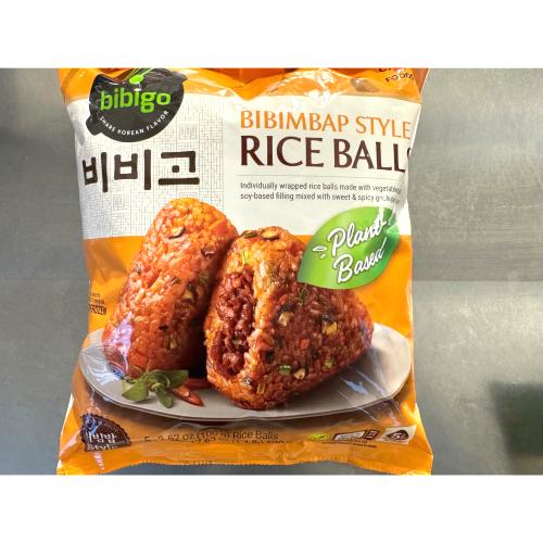 5 BOULETTES DE RIZ VEGAN SAVEUR BIBIMBAP BIBIGO 50