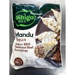 MANDU CORÉENS BOEUF BBQ 525G