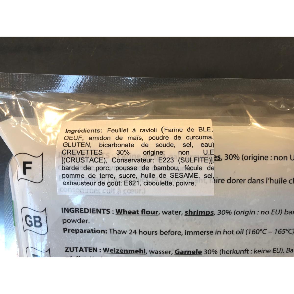 30 PHÉNIX AUX CREVETTES À FRIRE HOA NAM 800G