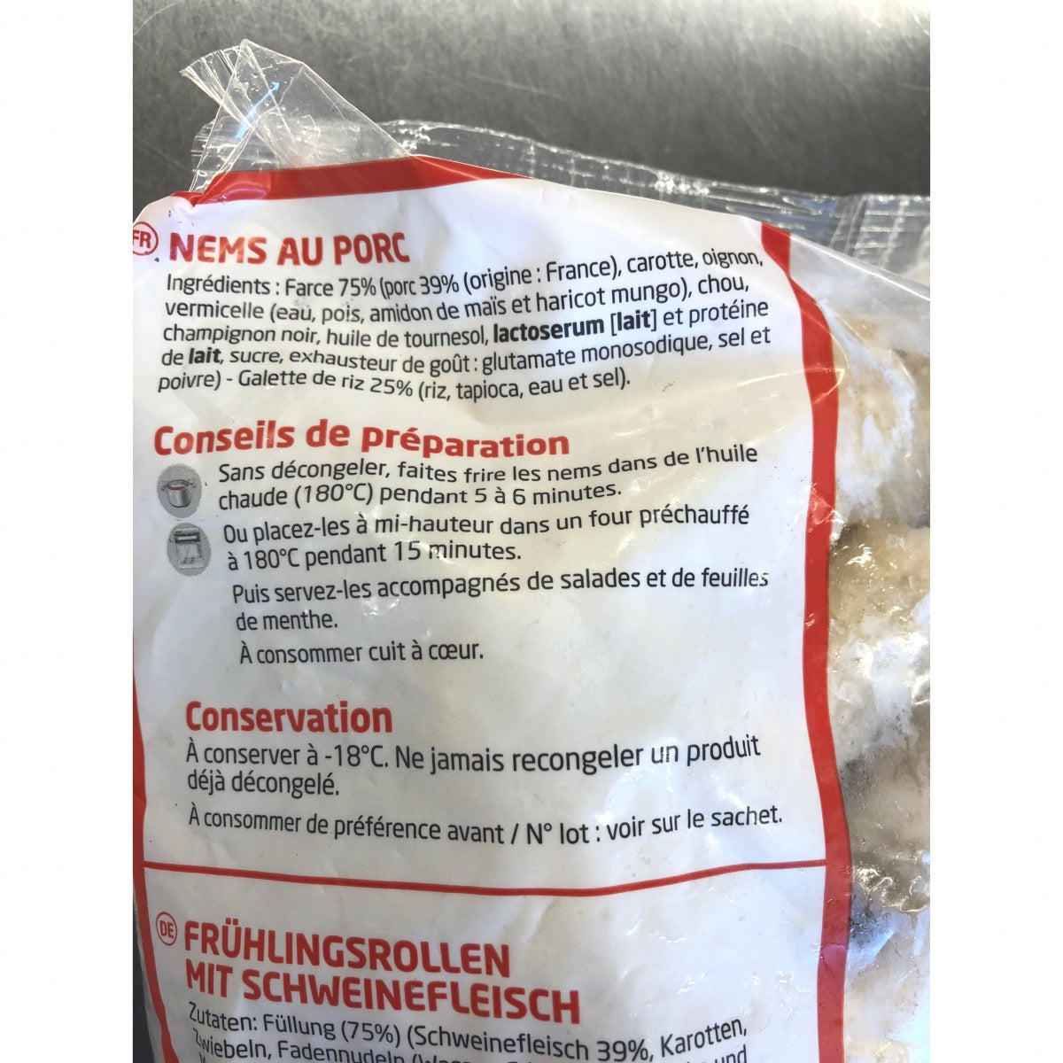 50 NEMS AU PORC SFPA 1.9 KG