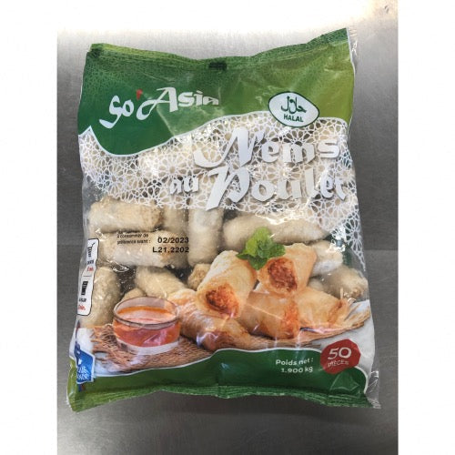 50 NEMS AU POULET HALAL SFPA 1.9KG