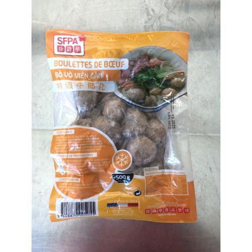BOULETTES DE BOEUF GÂN SFPA 500G