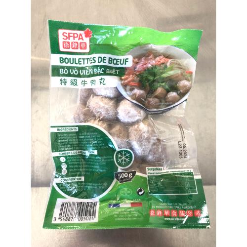 BOULETTES DE BOEUF SFPA 500G