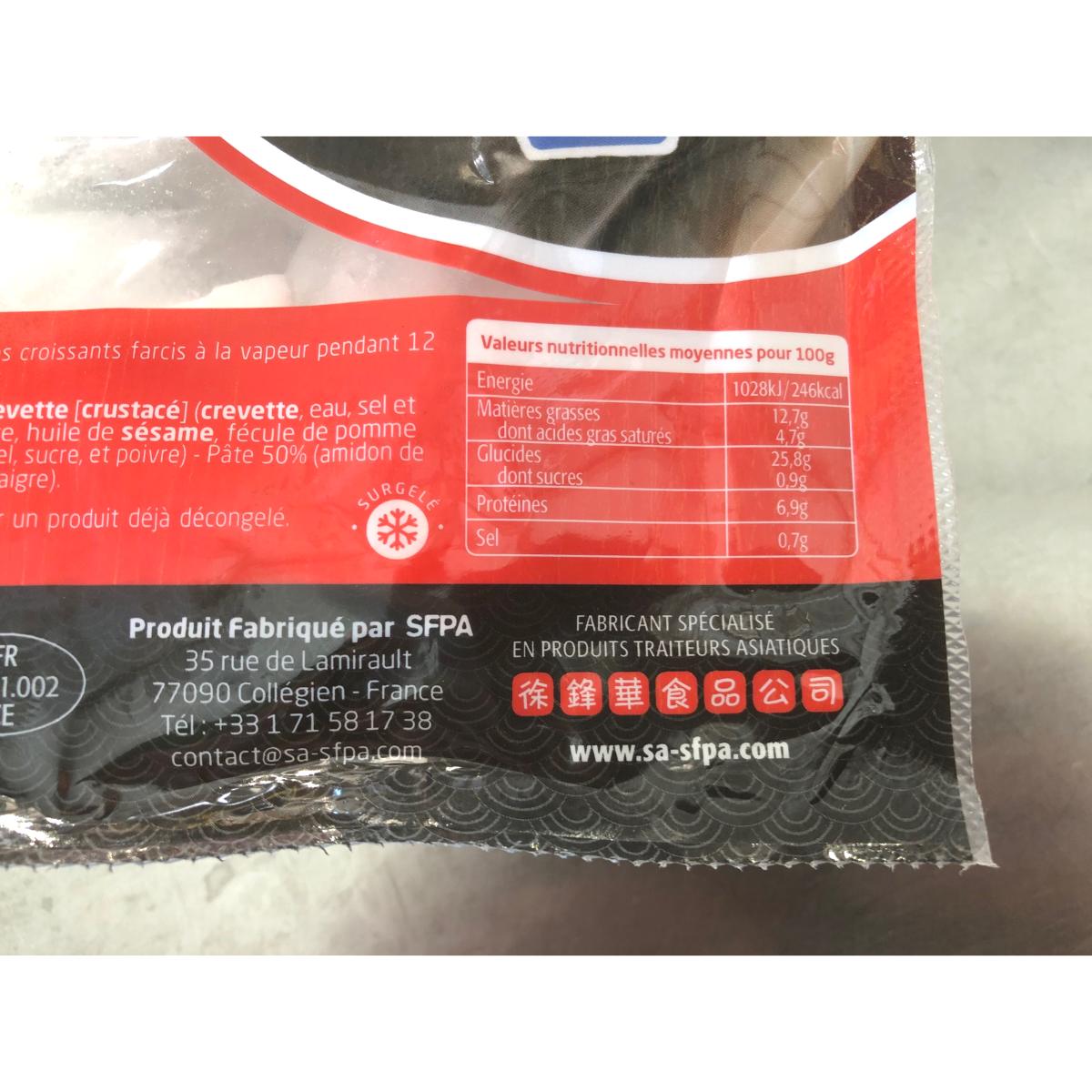 20 CROISSANTS FARCIS FAN KO SFPA 520G
