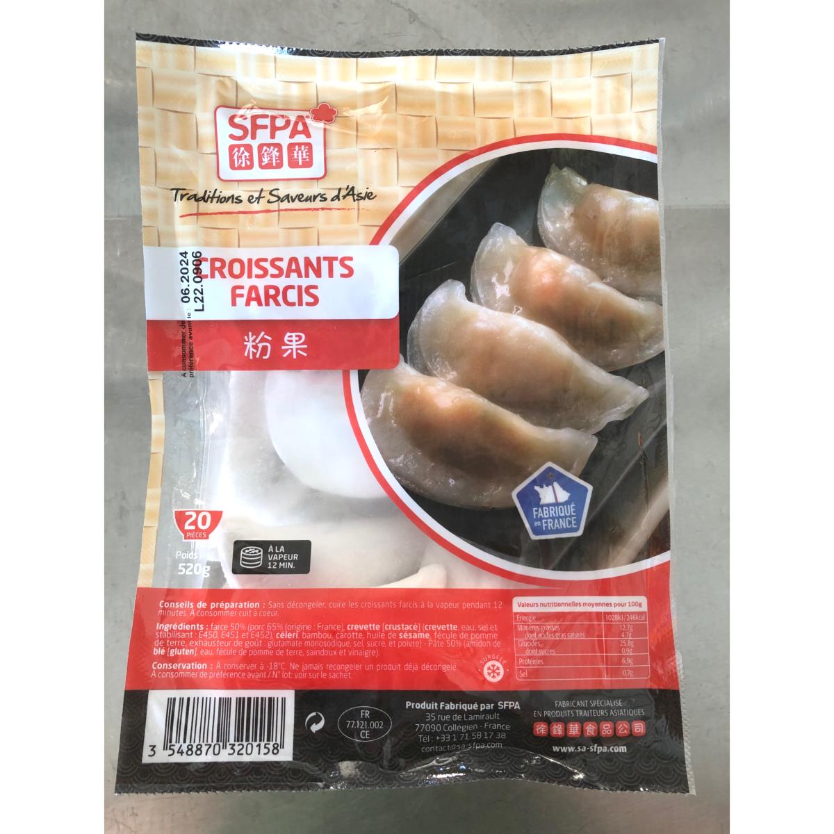 20 CROISSANTS FARCIS FAN KO SFPA 520G