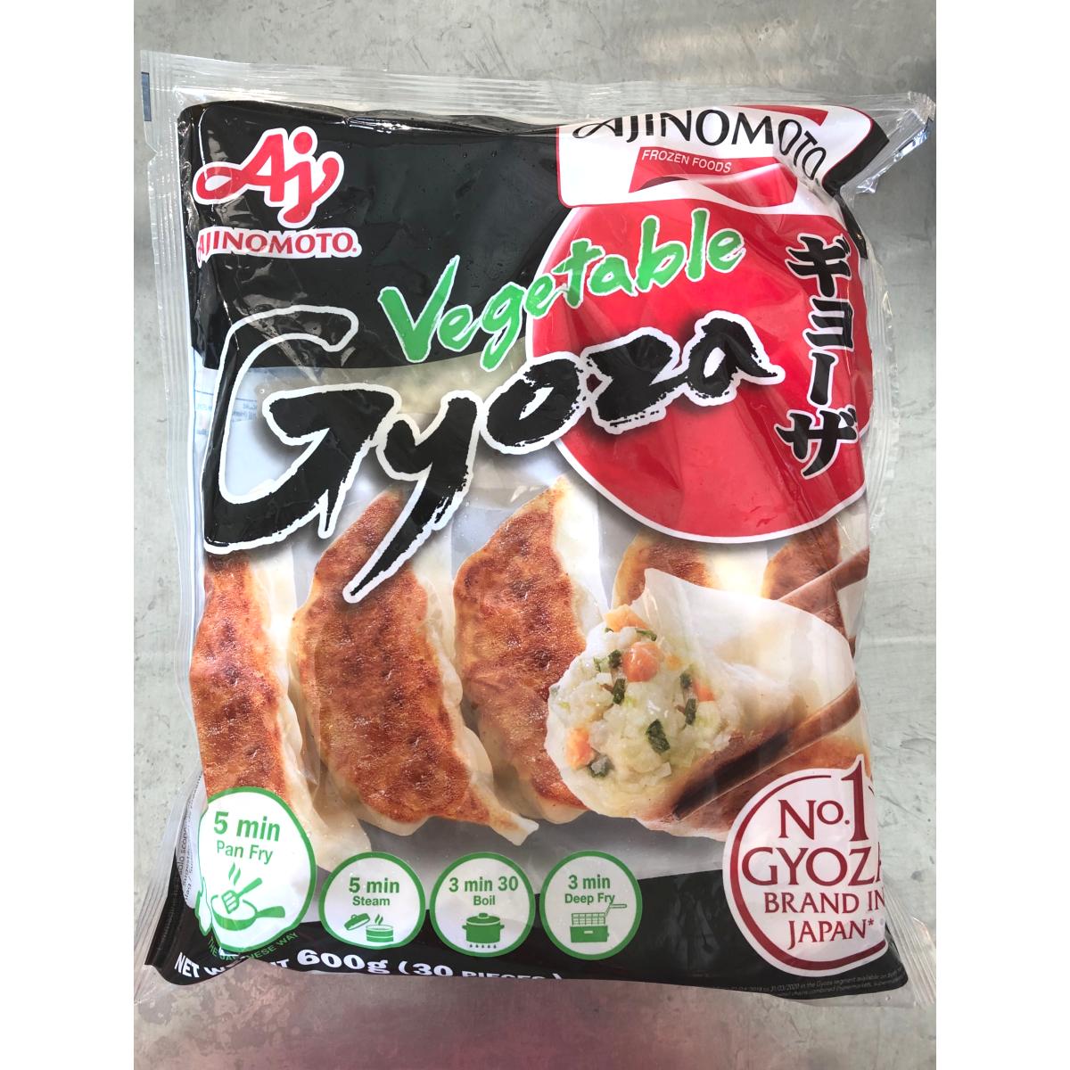 30 GYOZAS AUX LEGUMES AJINOMOTO 600G
