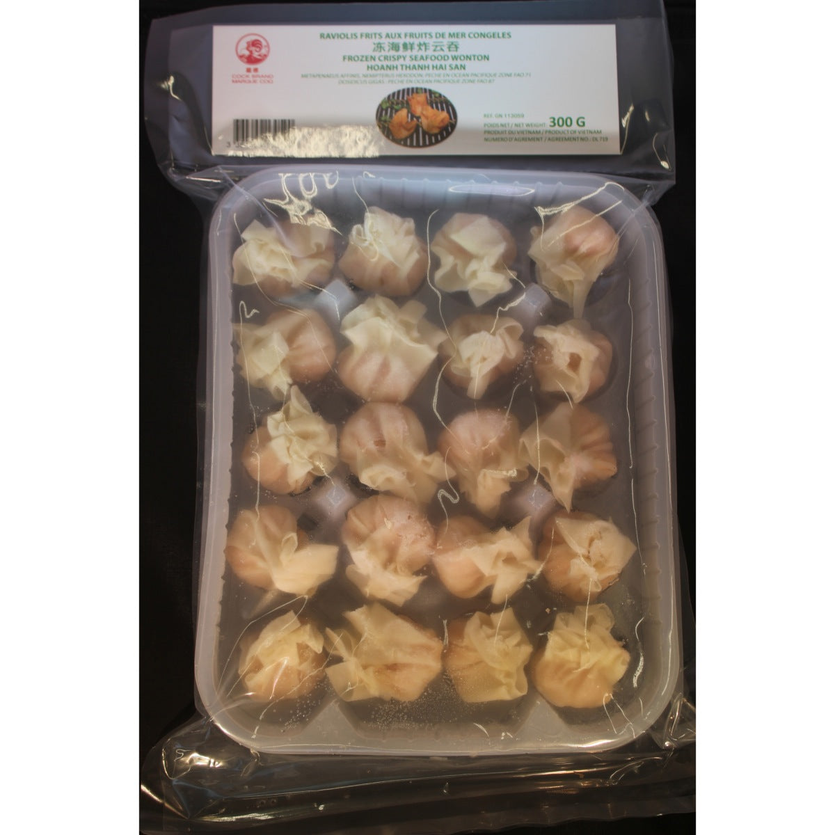 WONTONS AUX FRUITS DE MER 300G